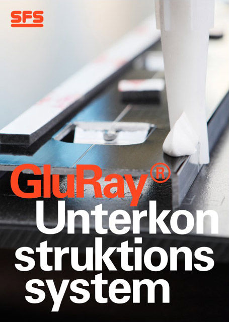 SFS - GluRay® Unterkonstruktionssystem